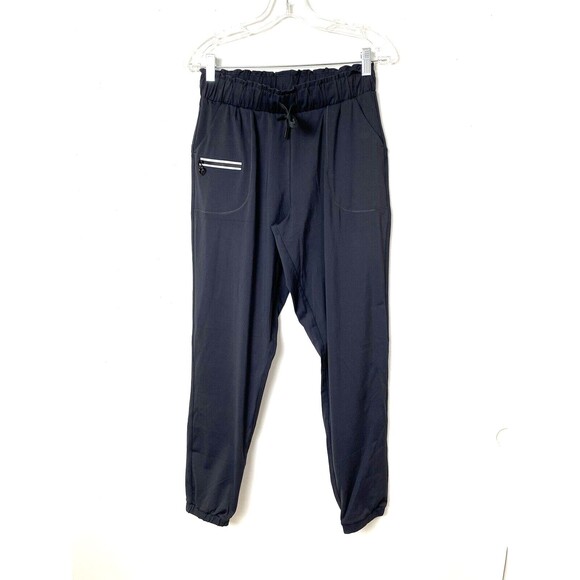 Gray Pants Youth Girls Size M Workout Sports Relax Activewear Pockets - Picture 1 of 11